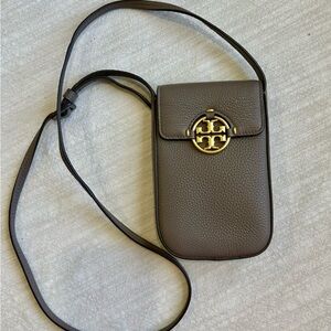 Tory Burch Crossbody Bag with Gold Logo